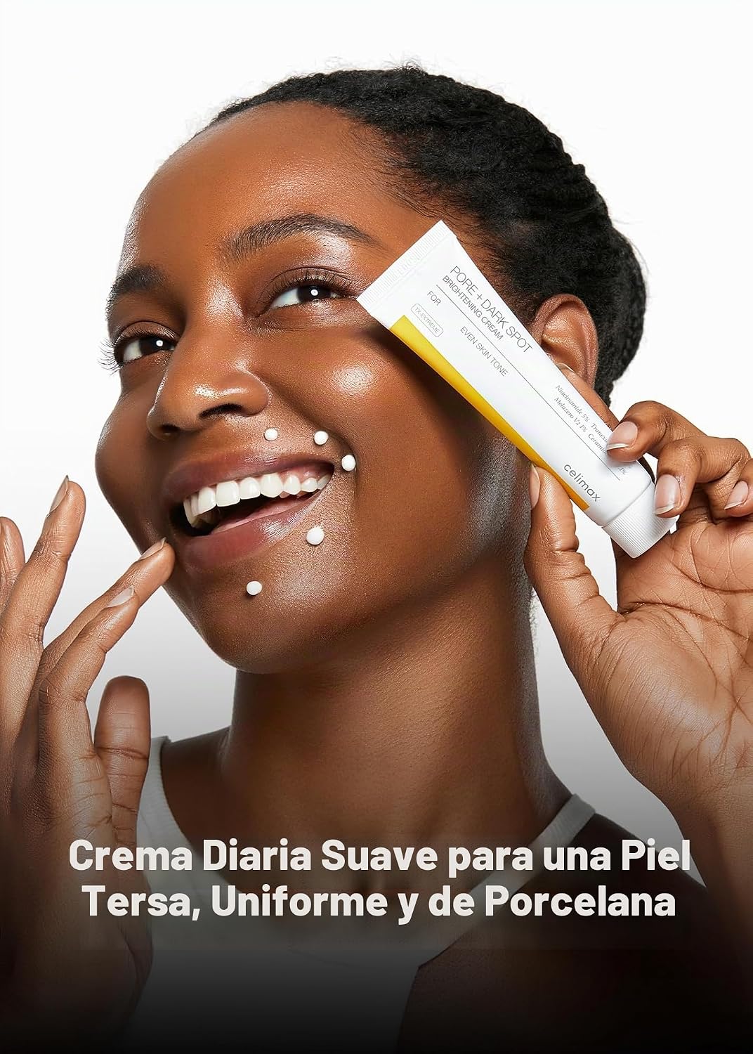 Crema celimax Pore+ para Iluminar Manchas Oscuras